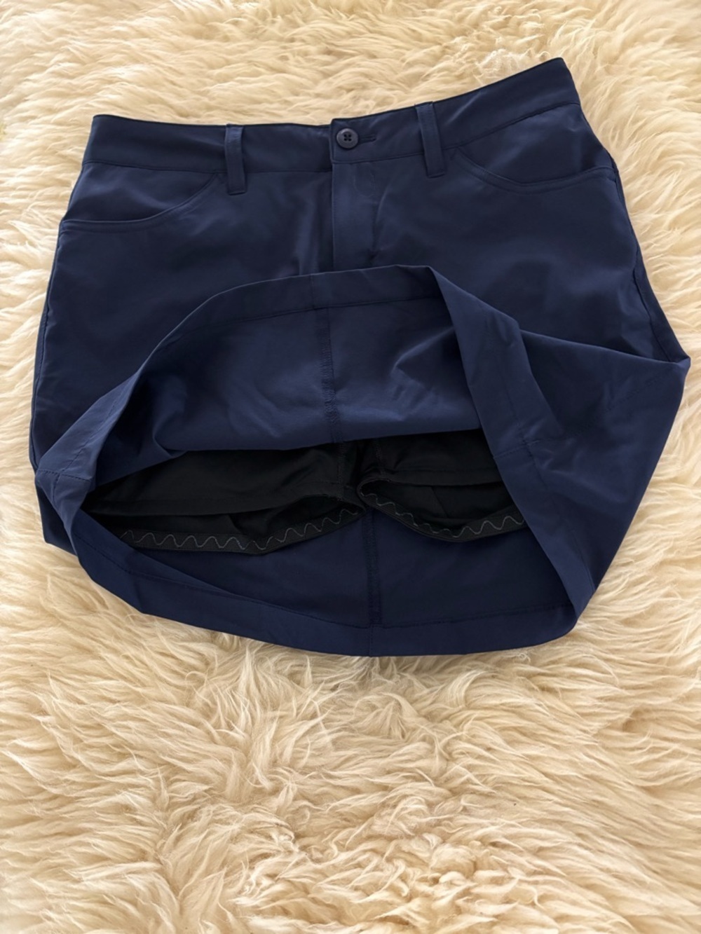 Eddie Bauer Navy Blue Skort - Picture 5 of 7